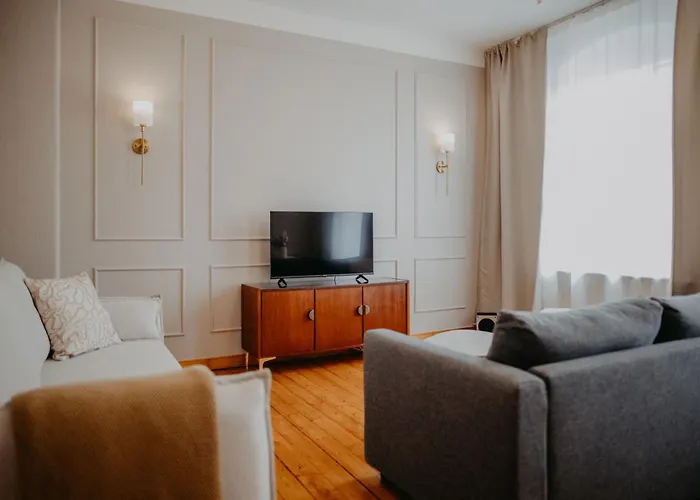 Zentrumsnah, Balkon, 2 Smart Tv, Schnelles Wifi Apartamento